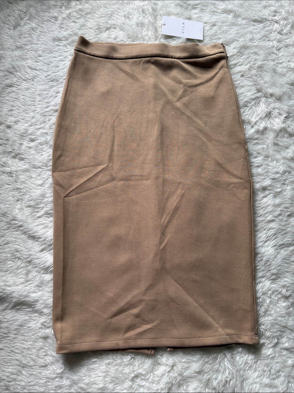 NWT Camel Midi Pencil Skirt